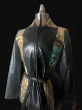 Load image into Gallery viewer, Upcycled Leather Jacket